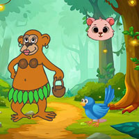 Free online flash games - Support The  Monkey Mother