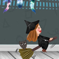 Free online flash games - 8B Wizard Girl Adventure