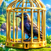 Free online flash games - Free the Caged Fish Crow