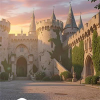 Free online flash games - Sunset Castle Escape