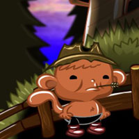 Free online flash games - Monkey  Happy Stage 673