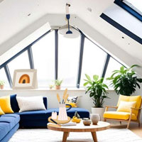Free online flash games - Modern Attic Escape