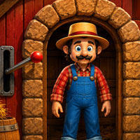 Free online flash games - Free the Farmer from the Barn