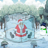 Free online flash games - G2R Preserve The Troubled Santa