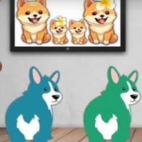 Free online flash games - 8b Find Cute Puppy Jazz