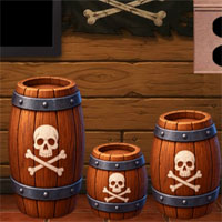 Free online flash games - 8B Pirate Ship Escape