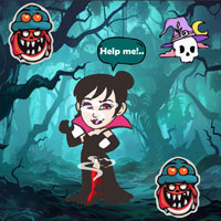 Free online flash games - Wow Cursed Angel Into Vampire