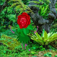 Free online flash games - Rescue Cursed Rose Girl HTML5