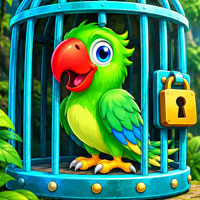Free online flash games - Rescue the Little Parrot