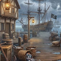 Free online flash games - Pirate Map