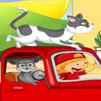 Free online flash games - G2M Car Trouble Escape