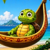 Free online flash games - Turtle Rescue from Palm Tree