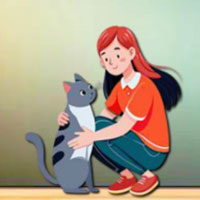 Free online flash games - 8B Find Curious Girl Lila Escape