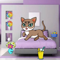 Free online flash games - G2R Tiny Kitty Encounters Friends