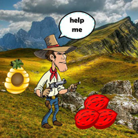 Free online flash games - G2R Cowboy Discovers Fortune Pot