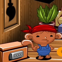 Free online flash games - Monkey Go Happy Stage 1048