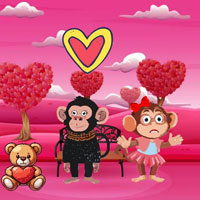 Free online flash games - Compromise The Monkey Couple