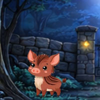 Free online flash games - Moonlit Forest Puzzle Escape