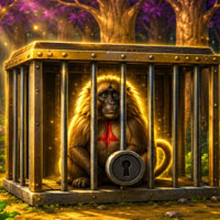 Free online flash games - Rescue the Trapped Gelada