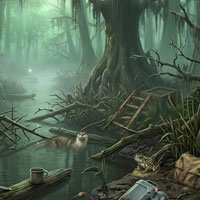 Free online flash games - Haunted Swamp