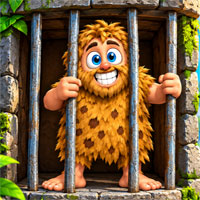 Free online flash games - Free the Captured Caveman