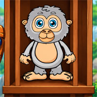 Free online flash games - Cute Monkey Rescue
