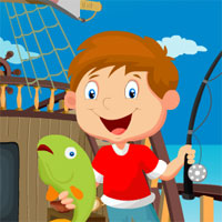 Games4King Little Fisherman Rescue
