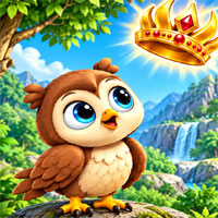 Free online flash games - Help the Owl Find Its Crown
