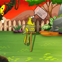 Free online flash games - G2J Turn the Parrot in to the Queen