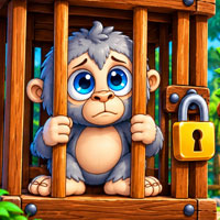 Free online flash games - Free the Captured Monkey