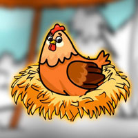 Free online flash games - G2J Help to Feed Broody Hen