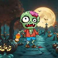 Free online flash games - Zombie Caughted Girl Escape