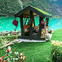 Mountain Greenery Lake Escape HTML5