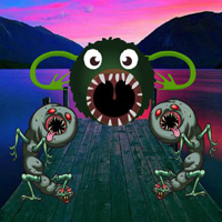 Free online flash games - Frog Rescue From Snake HTML5