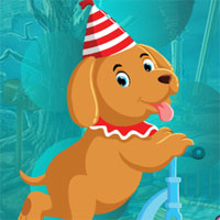 G4K Party Hat Dog Escape
