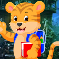 Games4King Cartoon Tiger Rescue
