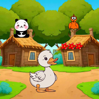 Free online flash games - Duck Wish To Eat Fish