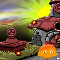 Free online flash games -  Monkey Go Happy Stage 214