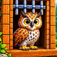 Free online flash games - Free the Wise Owl