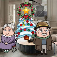 Free online flash games - Wow Give Christmas Gift To Grandparents
