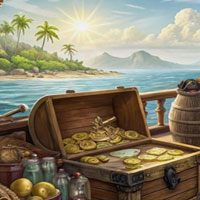 Free online flash games - Island Treasure Hunt