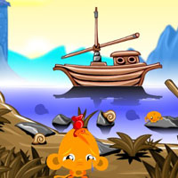 Free online flash games - Monkey Go Happy Stage 165