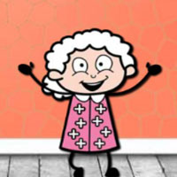 Free online flash games - 8B Fun and Clever Granny Gaga Escape