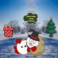 Free online flash games - BIG Rouse The Lazy Snowman