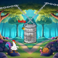 Free online flash games - Save Crow In Danger