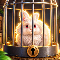Free online flash games - Free the Caged Angora Rabbit