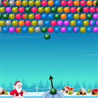 Santa Bubble Shooting