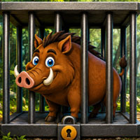 Free online flash games - Save the Wild Boar