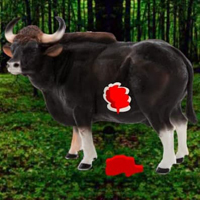 Injured Gaur Escape HTML5