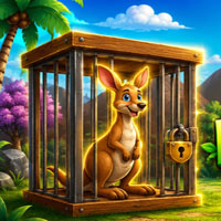Free online flash games - Save the Captive Kangaroo